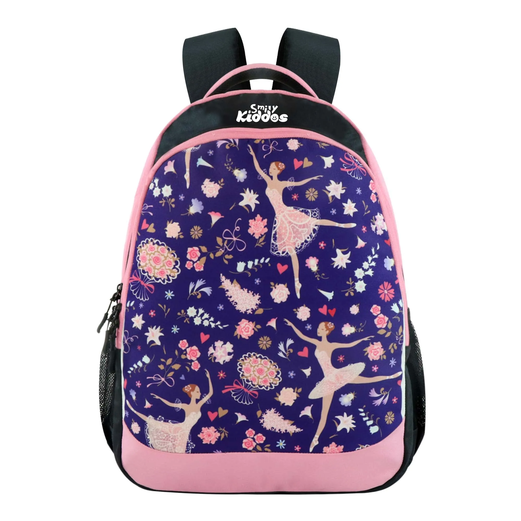 Smily Kiddos Junior Ballerina Violet School Backpack