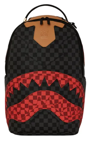 Sprayground Evil Genius Backpack In Black Red