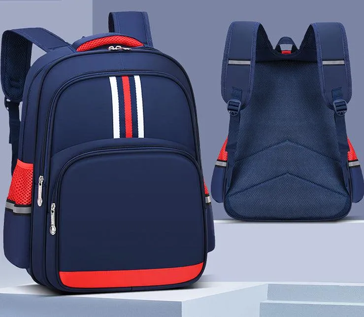 Stripes Backpack - Navy