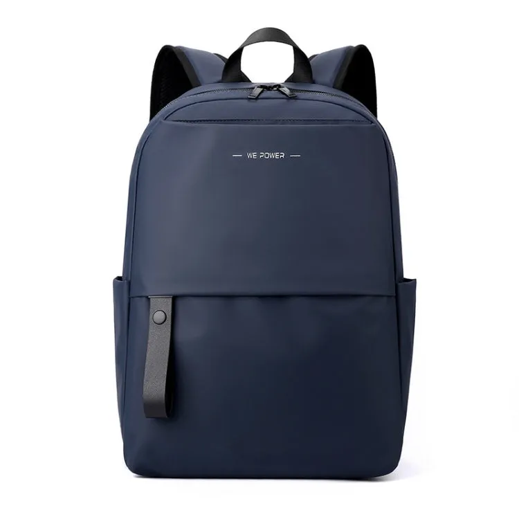 WEPOWER Lightweight Outdoor Travel Commute Business Waterproof Large Capacity Computer Backpack(Dark Blue)