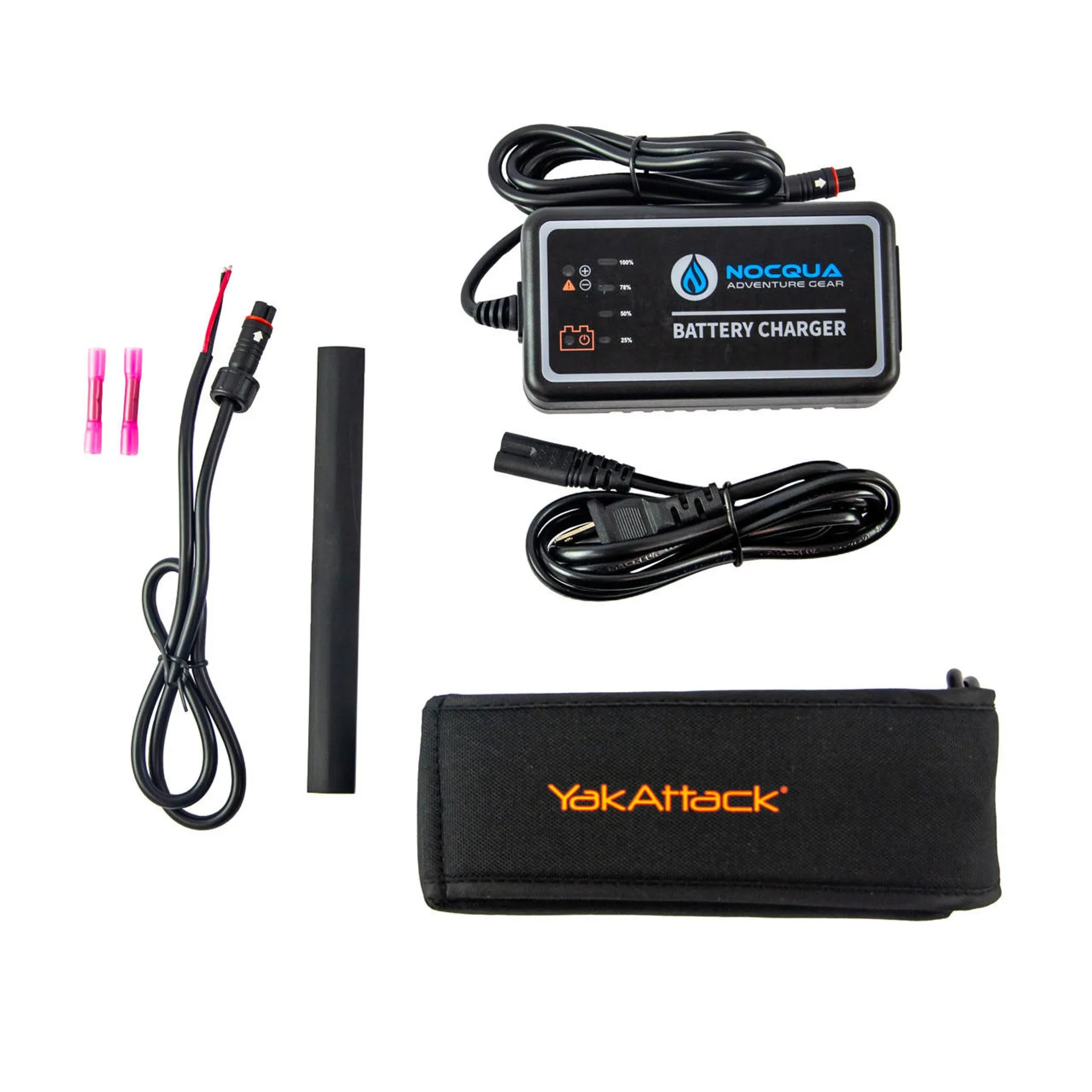 YakAttack 20Ah Battery Power Kit, Lithium-ion water-resistant battery pack w/charger