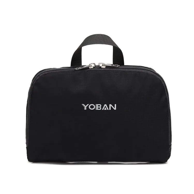 YOBAN Y-1448 Lightweight Outdoor Sports Folding Backpack Waterproof Cycling Hiking Camping Travel Backpack(Black)