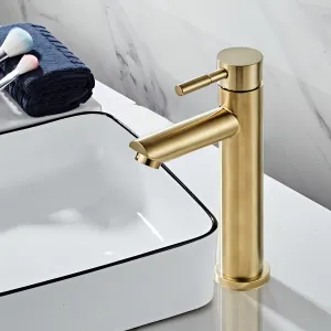 Zavier - Gold Brass Hot/Cold Mixer Basin Tap